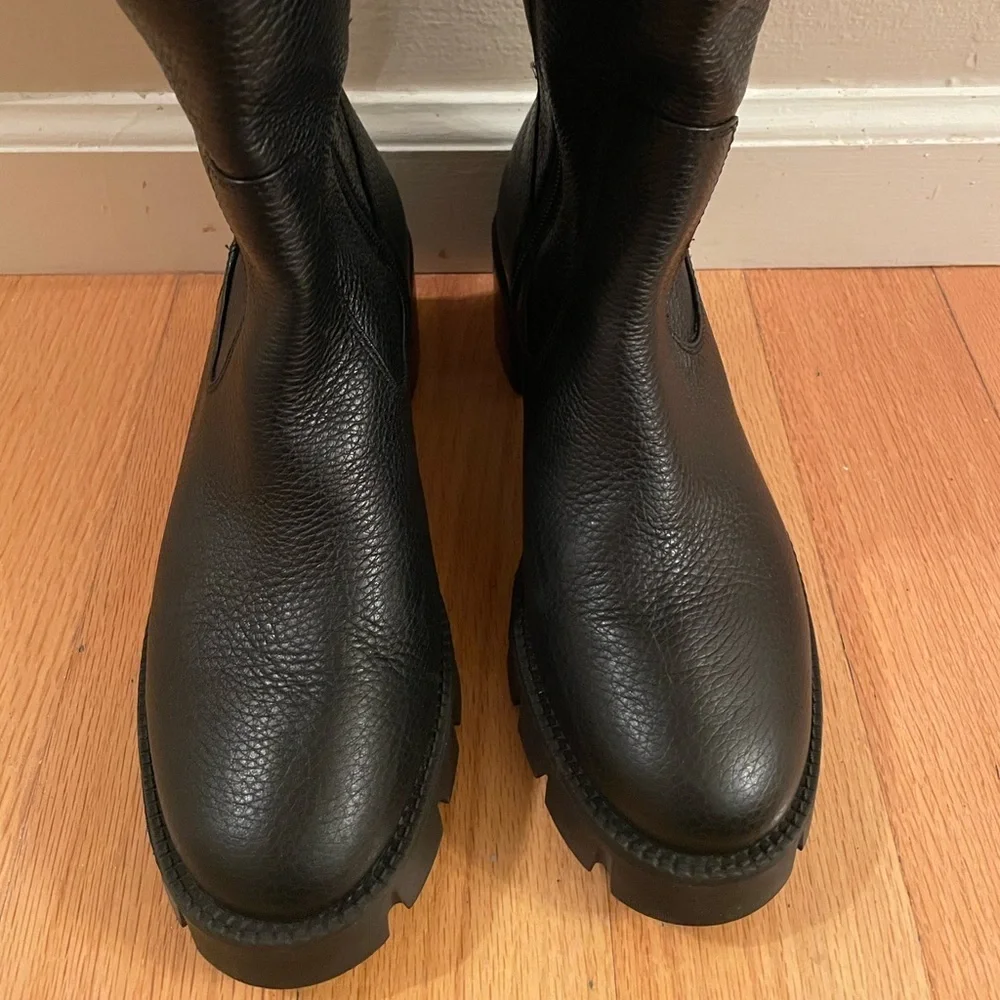 Coach Women’s Cindy Heeled Boots in Black size 7